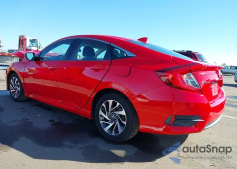2017 Honda Civic Ex из США, поврежденный, VIN 2HGFC2F75HH532368